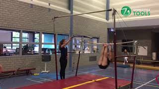 Famous Toe Shoot - Toe Hecht Drills & Exercises | Uneven Bars | Gymnastics Net Worth