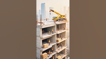 Seconds Before Disaster: Crane Topples on High-Rise – Everything Collapses Instantly!" ⚡🙏 #disaster