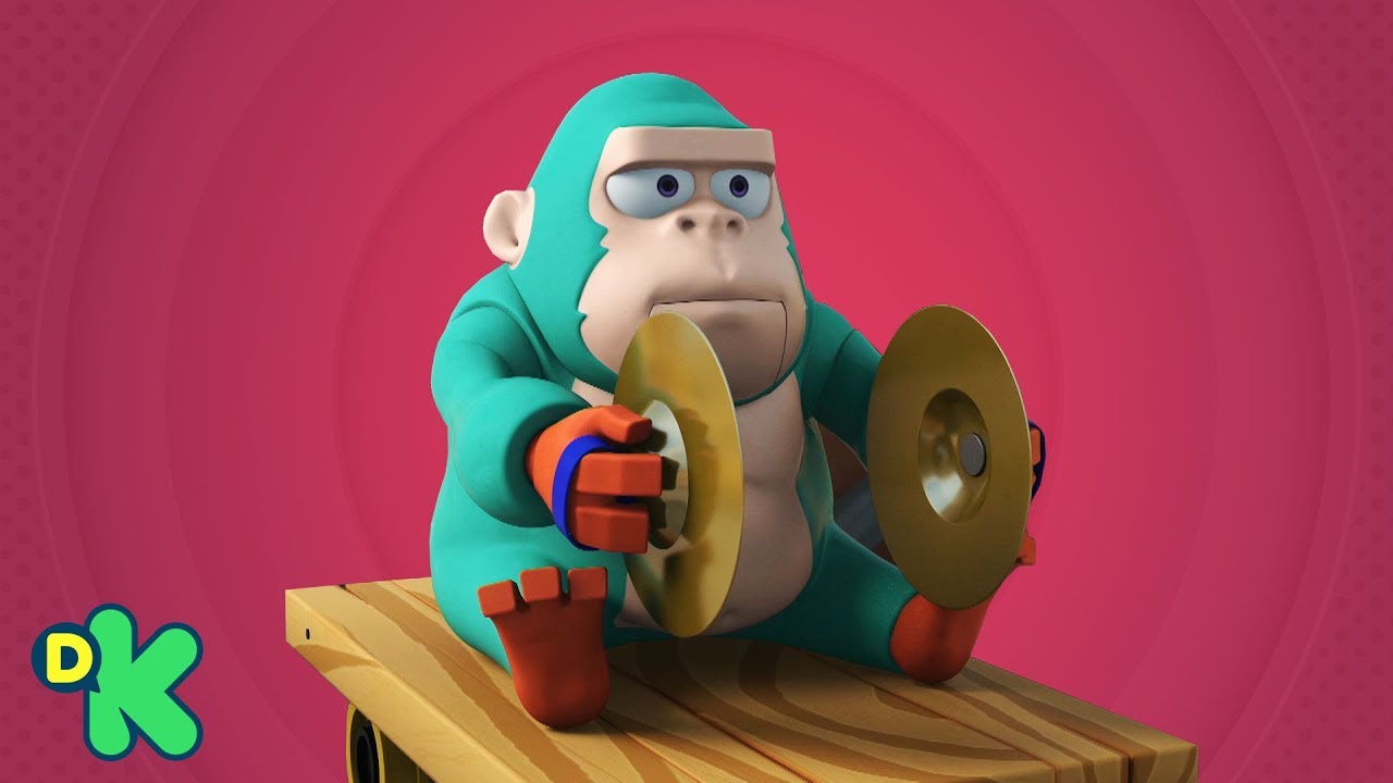 Corrida contra um trem de brinquedo! | Robot Trains | Discovery Kids Brasil