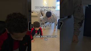 Day 17 of the 100 Push-ups for Cancer Research UK. SO SO CLOSE to breaking through