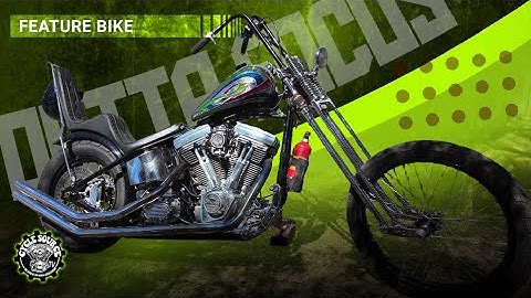 De “Beautiful Loser” chopper van Profession Monkey met mysterieuze motor schokt iedereen op Smoke...