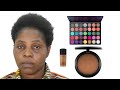 Wow😳MELANIN  HAIR AND MAKEUP TRANSFORMATION WOC DARK SKIN BROWN SKIN MAKEOVER