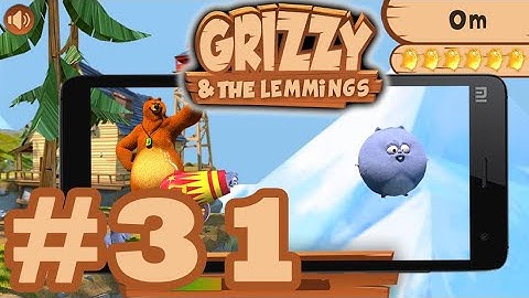 Grizzy and the Lemmings The cannon!! Part 31 (ANDROID/IOS)