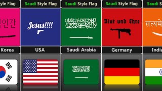 If Other Countries Adopt The Style of Saudi Arabia's Flag screenshot 5