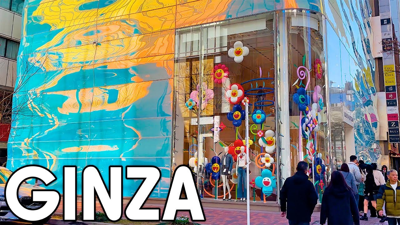 【Ginza/銀座】きらびやかな銀座を歩きましょう｜Tokyo Walking Tour｜2025 Relax,Travel,Japan