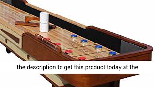 RAYNA GAMES Hathaway Merlot 9 ft  Shuffleboard Table
