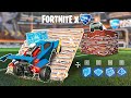 I made the ability to BUILD in Rocket League (Fortnite X Rocket League)