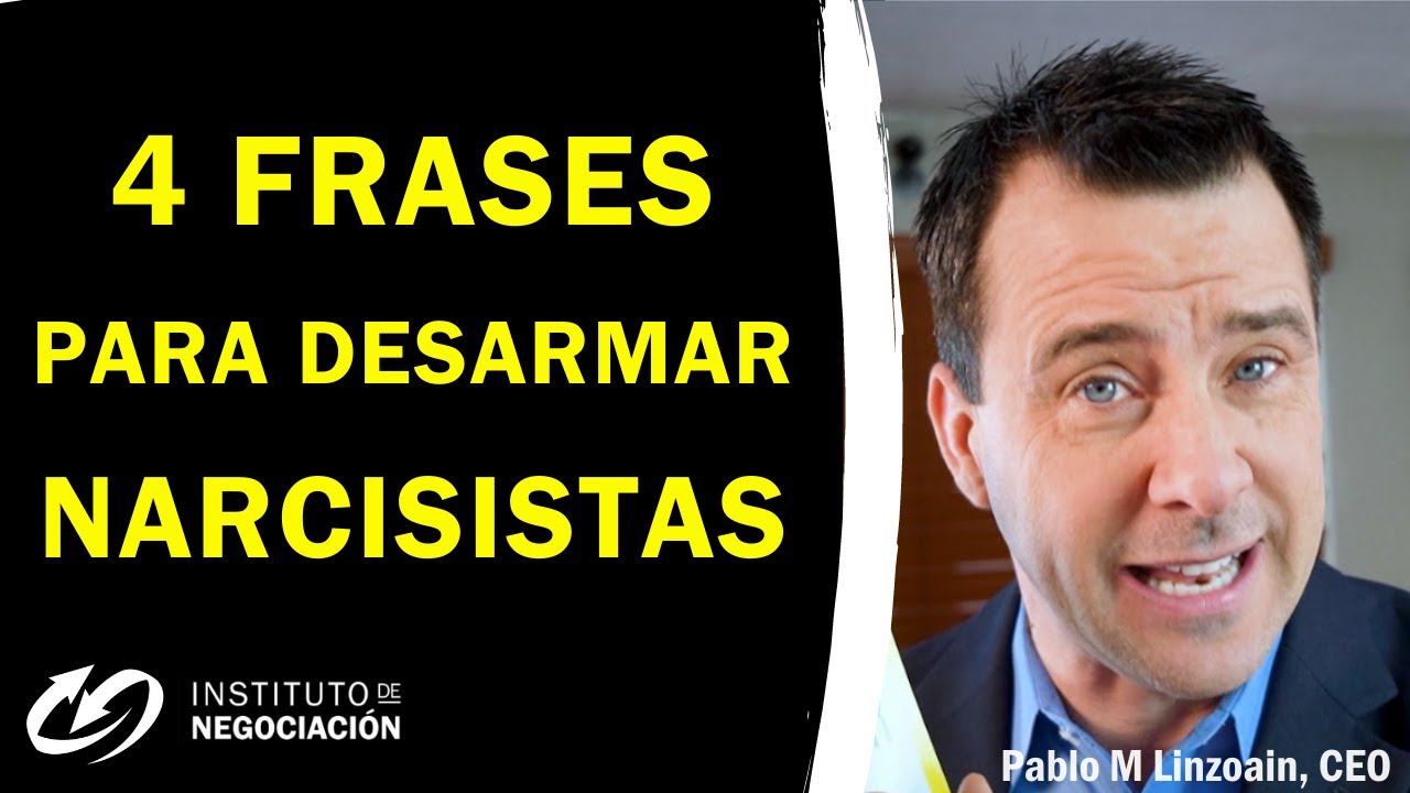 4 Frases Para DESARMAR A Un/a NARCISISTA Y Que Te Tenga MIEDO # ...