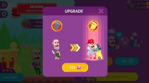 Bowmasters Jeremy upgraded to Lil Dump Jeremy