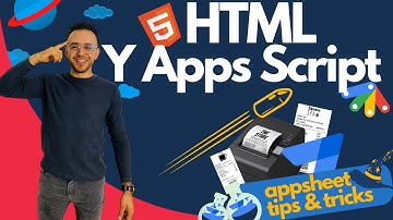 ⚗ Impresión de ticket con HTML y Apps Script (Avanzado) en Appsheet
