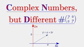 But, what ACTUALLY ARE Complex Numbers? - Complex Numbers, but Different  [ Episode 7 ]