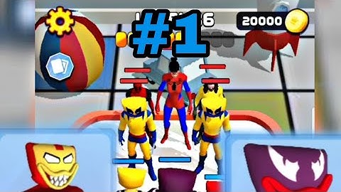 Merge Master super hero Fight || Level 88 -95 || Monkey Beast Gaming