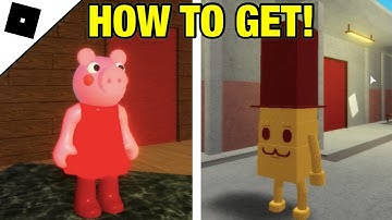 How to get the “ANOTHER DIMENSION” & “WEIRD HAT” BADGES + BOTH MORPHS in PIGGY RP [W.I.P] || ROBLOX
