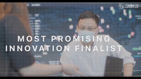 Techblazer Awards 2021 - Most Promising Innovation Finalist - Envision Digital