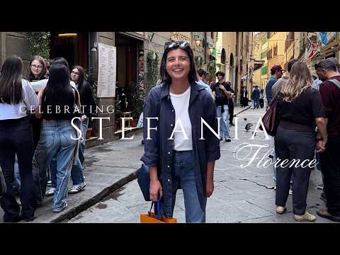 A MORNING IN FLORENCE, ITALY SHOPPING & CELEBRATING STEFANIA | Alessandra Rosa