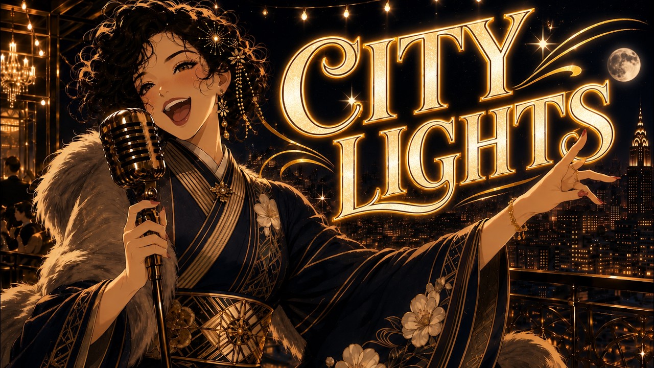 City Lights Electro Swing Vocal Mix — Rooftop Sky Bar & Midnight