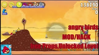 angry birds latest mod apk-free Props,Unlocked Level screenshot 1