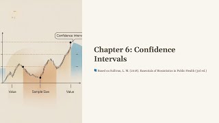 Chapter 6 – Confidence Intervals #confidenceintervals #biostatistics #mphstudent #publichealth