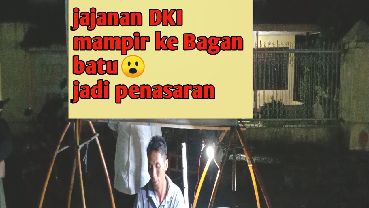 Jajanan khas DKI Jakarta lagi mampir di kota Bagan batu 😮 