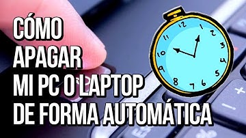 Como APAGAR Automaticamente mi PC Sin Programas
