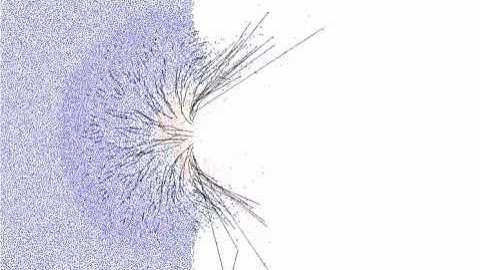 Hard Shell Impact Crater Simulation Run 13
