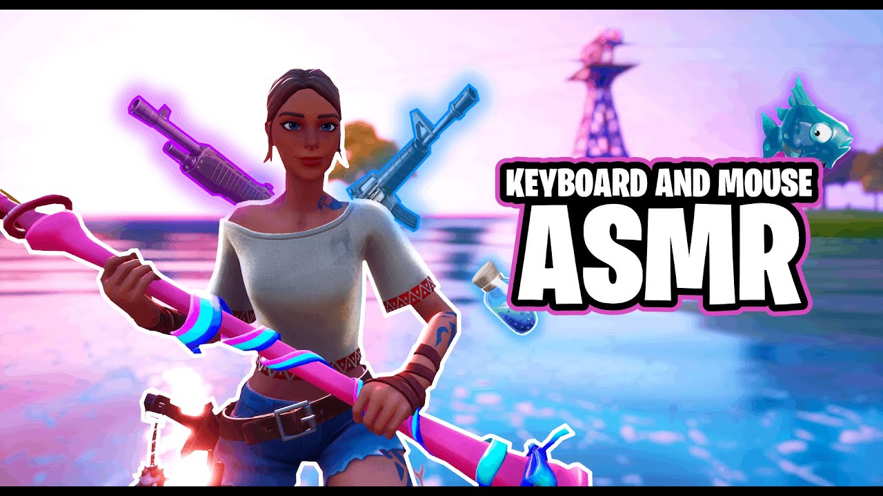 Keyboard And Mouse ASMR Fortnite Boxfights Kailh Speed Silver