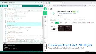 ESP32 Arduino IoT Blynk Connectivity - Control ESP32 LED from Blynk ( Part 2 )