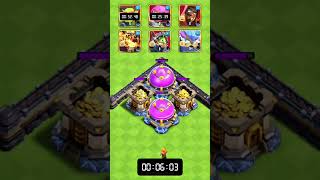 ✨WHICH SUPER TROOPS CAN BEAT STORAGE FASTER 🔥 LET'S FIND OUT !! #clashofclans #shorts #coc