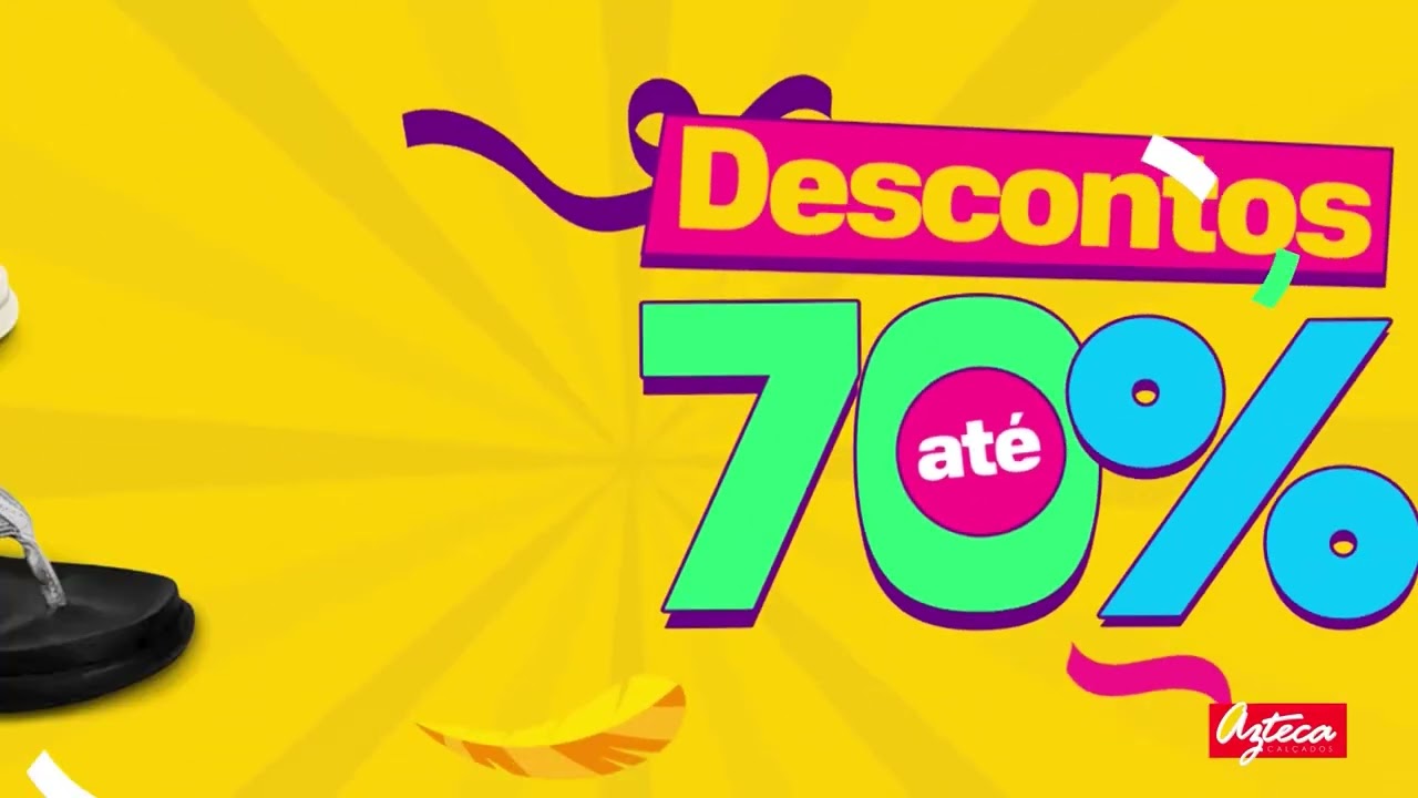 Carnaval Azteca Calçados: folia de preços baixos! 🎉🥿