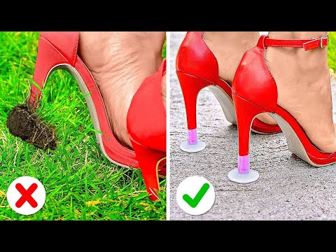 การซ่อมแซมที่ง่ายและรวดเร็วสำหรับสาวไม่มีเวลา || เคล็ดลับ DIY สำหรับสาวหัวแหลม