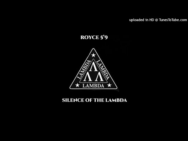 Royce 5'9 - Silence Of The Lambda (Lupe Fiasco diss) (Official Instrumental) class=