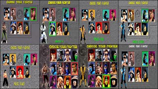 Mortal Kombat 1 & 2 Retro Longplay Marathon (SNES, DOS, Amiga, Genesis, Sega CD, PS1 Japan & More!)