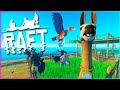 СТРОИМ КОРАБЛЬ МЕЧТЫ, ОТКРЫВАЕМ НОВЫЕ РЕЦЕПТЫ И ОХОТИМСЯ!!! СТРИМ RAFT