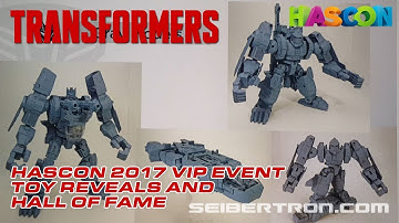 HASCON 2017: Transformers VIP Event TOY and Hall of Fame Reveals