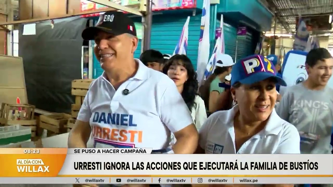Al Día con Willax - MAR 06 - 3/5 - URRESTI IGNORA LAS ACCIONES QUE EJECUTARÁ LA FAMILIA DE BUSTÍOS