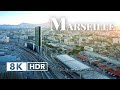 Marseille, France in 8K HDR 10 BIT ULTRA HD Drone Video (60 FPS)