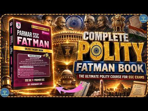 👉 Complete Polity in One Shot | Parmar SSC FATMAN Book | SSC CGL/CHSL 2026 Preparation