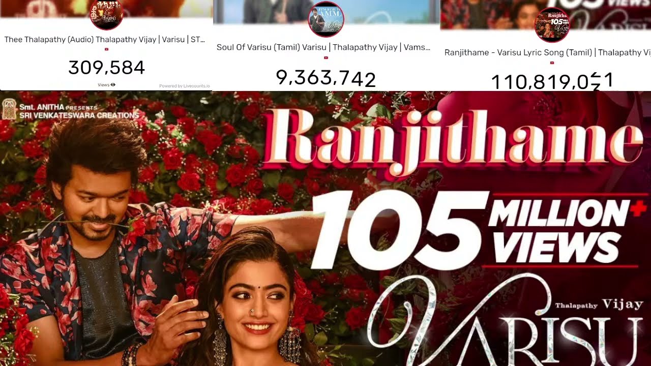 VARISU First Single Lyrics - Thalapathy Vijay | Rashmika | Thaman S | Vamsi | Hey Ranjithamey