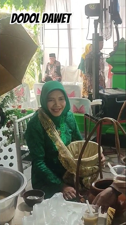 Dodol Dawet adat Jawa #pengantinjawa
