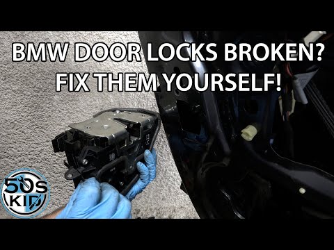 BMW E90 Door Lock Actuator Repair