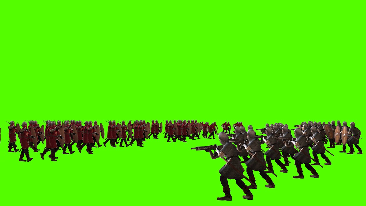 Medeval Green Screen Video Assets
