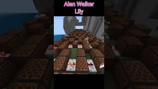 Alan Walker - Lily (Minecraft Noteblock Song) #shorts #short #shortvideo