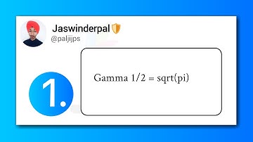 Gamma half = root pi