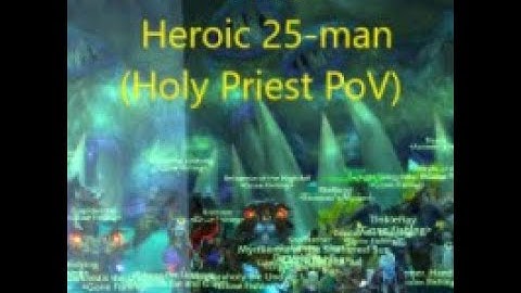 Ulduar 25 Man - Mimiron Hardmode  ~ High Parse Holy Priest PoV (No Commentary)