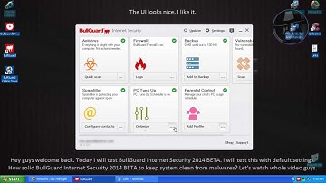 BullGuard Internet Security 2014 BETA (Default settings) - Test with more links