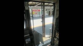 芸陽バスKC-MP717K(元三原市営)　ドア閉