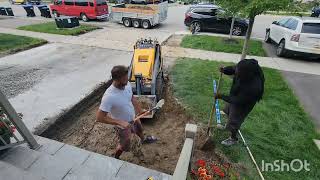 CONCRETE TO INTERLOCKING (PART2 BASE) #PaverBase #BasePrep #Interlocking#DerreteXC #DrivewayBase
