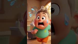 Shin Is Scared Of The Dentist! 🦷 |Funny Kids Song |RhyminoWorld #Shorts