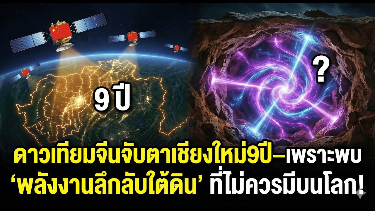 “ดาวเทียมจีนจับตาเชียงใหม่9ปี—เพราะพบ ‘พลังงานลึกลับใต้ดิน’ ที่ไม่ควรมีบนโลก!”