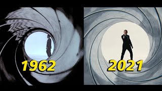 Every James Bond Gunbarrel Evolution 4K All Sequences